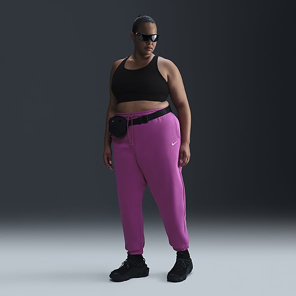 Oversized Purple Joggers Sweatpants. Nike